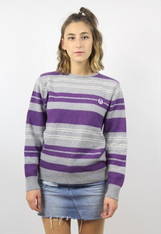 VINTAGE SERGIO TACCHINI STRIPE JUMPER