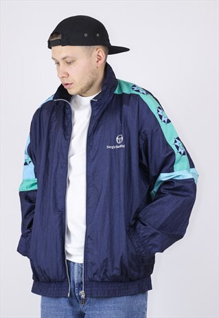 VINTAGE MENS SERGIO TACCHINI TRACK SUIT JACKET