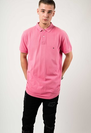 TOMMY HILFIGER POLO SHIRT MEDIUM