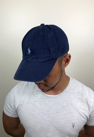 VINTAGE BLUE RALPH LAUREN CAP