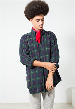VINTAGE POLO RALPH LAUREN SHIRT / S4875