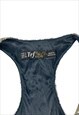VINTAGE Y2K LEOPARD PRINT RACERBACK TOP METALLIC S BV16607