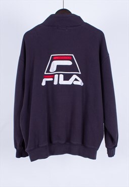 Vintage 90s Fila Sweatshirt 1/4 zip
