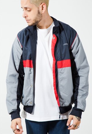 VINTAGE 90S ADIDAS BOMBER JACKET / S2503