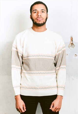 VINTAGE 90S PATTERNED JUMPER
