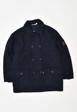 Vintage Levis Double Breasted Coat Navy Blue