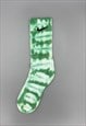 Nike Unisex Tie-Dye Socks - Green 