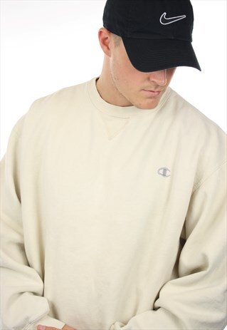 VINTAGE CHAMPION USA SMALL LOGO SWEATSHIRT JUMPER