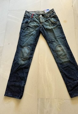 Vintage CLINK London Blue Jeans. With Tags. Sizes 26, 27, 28