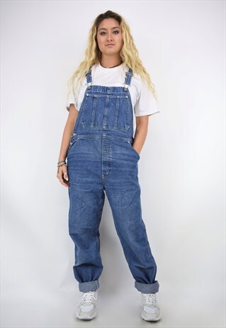 VINTAGE 90'S TOMMY HILFIGER DENIM DUNGAREES