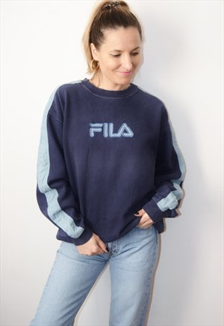 white fila jumper