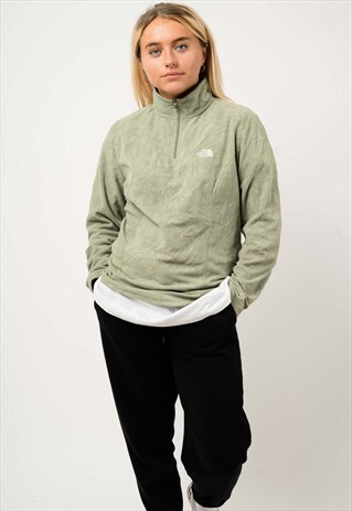 VINTAGE NORTH FACE 1/4 ZIP FLEECE