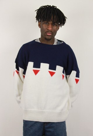 VINTAGE PATTERNED JUMPER