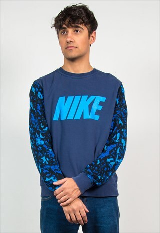 NIKE SWEATSHIRT CAMOUFLAGE SLEEVES