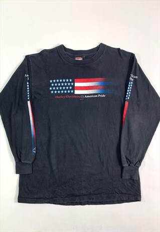 HARLEY DAVIDSON AMERICAN PRIDE LONG SLEEVE TEE