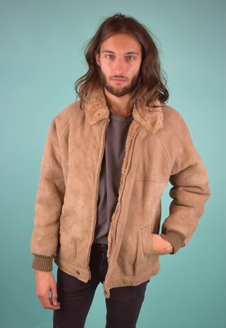 VINTAGE 90'S SHEARLING JACKET