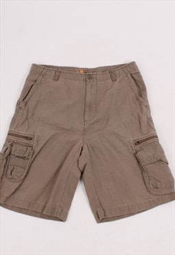 Mens Vintage 90's GH bass light brown cargo shorts 