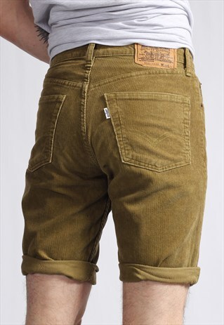 VINTAGE LEVI'S CORDUROY SHORTS