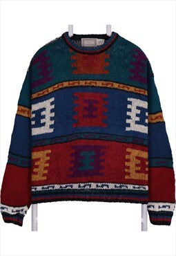 Vintage 90's Concrete Jumper Knitted Pullover Long Sleeve