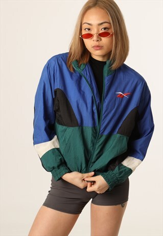 VINTAGE REEBOK WINDBREAKER FESTIVAL JACKET