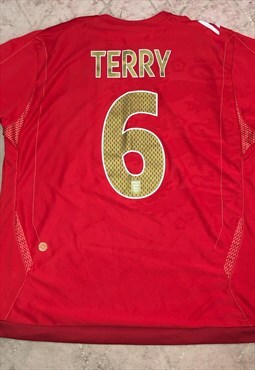 England 2006/08 Umbro Away Football Shirt Terry 6 XL