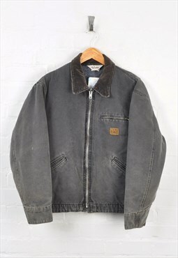 Vintage Workwear Detroit Jacket Grey Large