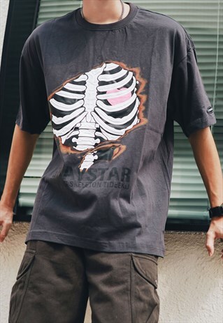skeleton shirt y2k