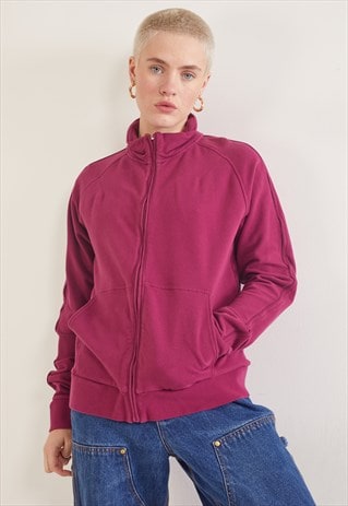 VINTAGE FILA ZIP-UP SWEATSHIRT PURPLE