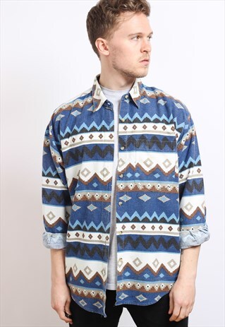 VINTAGE AZTEC NAVAJO SHIRT