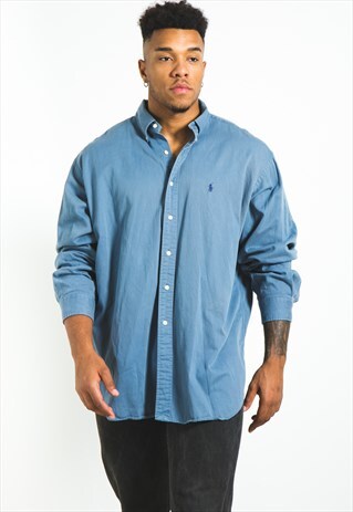 VINTAGE 80S CLASSIC POLO RALPH LAUREN SHIRT/ 4952