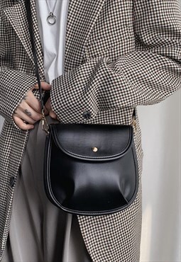 Men's Vintage leather crossbody bag