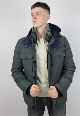 VINTAGE 90'S TOMMY HILFIGER PADDED JACKET