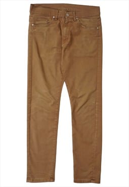 Vintage Carhartt Workwear Brown Trousers Mens