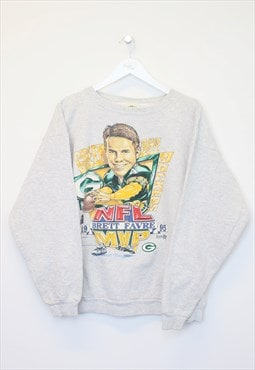 Vintage Brett Favre Packers sweatshirt in grey . Best fit XL