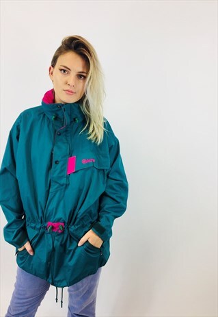 RETRO SPRAYWAY RAVE COLOURFUL SKI FESTIVAL BOMBER