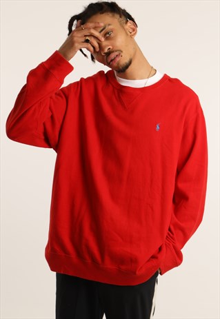 VINTAGE RALPH LAUREN EMBROIDERED SWEATSHIRT