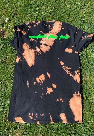 BAAD T-SHIRT BLACK TIE&DYE NEW NEOCLA (NEONGREEN)