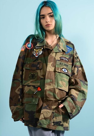 CAMO PATCH FESTIVAL JACKET