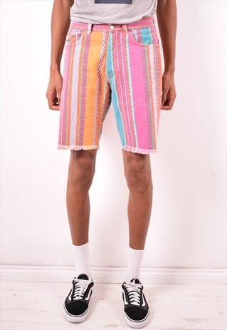 MENS VINTAGE SHORTS W28 MULTI 90S