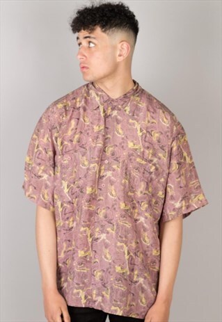 VINTAGE PATTERN SHIRT PTS142