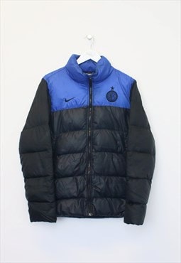 Vintage Nike Inter Milan puffer jacket in black. Best fits S