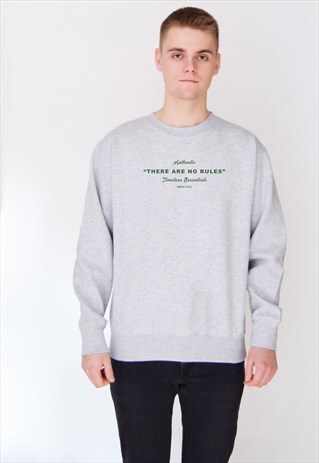 GREY TIMELESS (GREEN) SWEATSHIRT