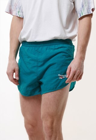 90S VINTAGE REEBOK SUMMER RUNNING RARE SHORTS 13455