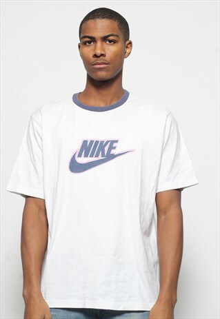 VINTAGE NIKE LOGO T-SHIRT WHITE
