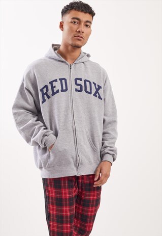 VINTAGE RED SOX ZIP-UP HOODIE
