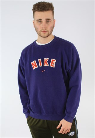 NIKE BIG LOGO 90S VINTAGE SPORTS SWEATSHIRT
