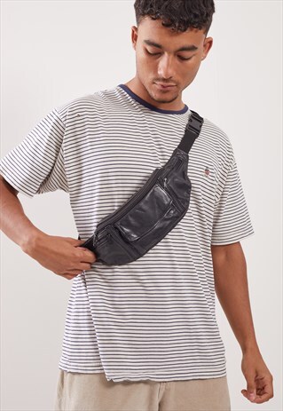 VINTAGE LEATHER FESTIVAL BUM BAG