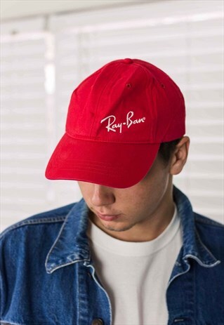 VINTAGE RAY-BAN CAP LOGO 90S ONE SIZE 2.7