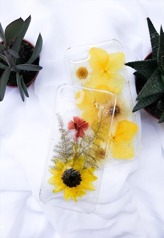 HANDMADE PHONE CASES/ PHONE COVERS WITH REAL PRESSED FLOWERS