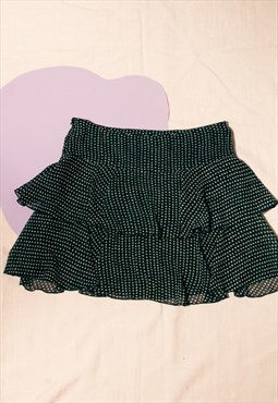 Vintage Skirt Y2K Frilly Low Rise Fairycore Mini